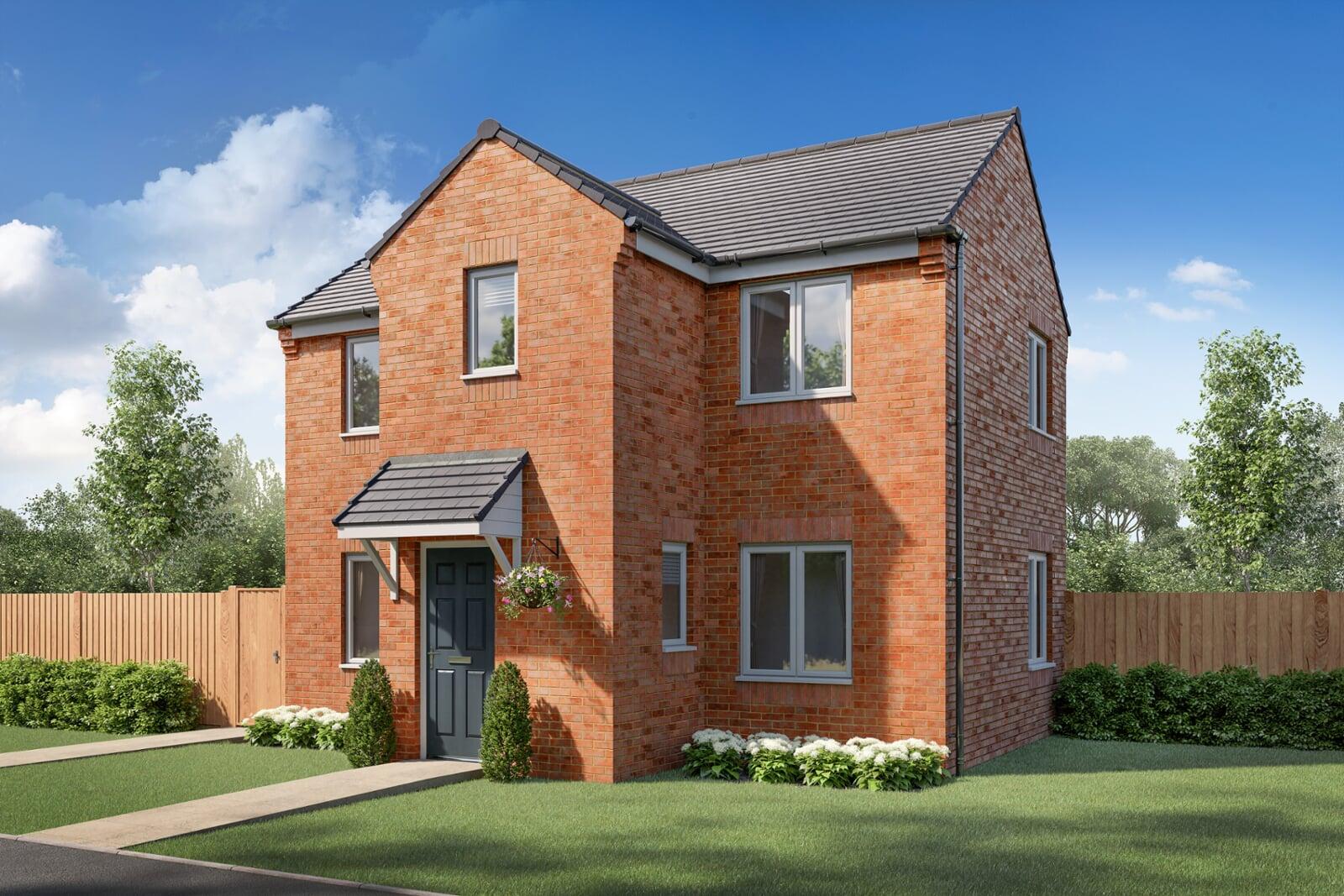 Home Reach Flex shared ownership example home at Birkwood