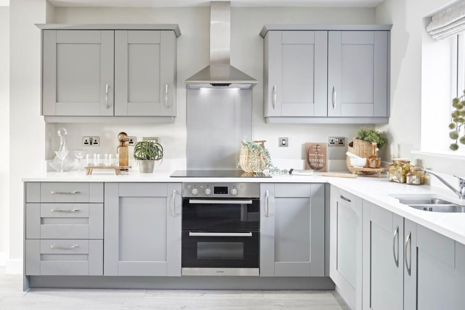 Home Reach Flex shared ownership example kitchen at Edwalton Fields